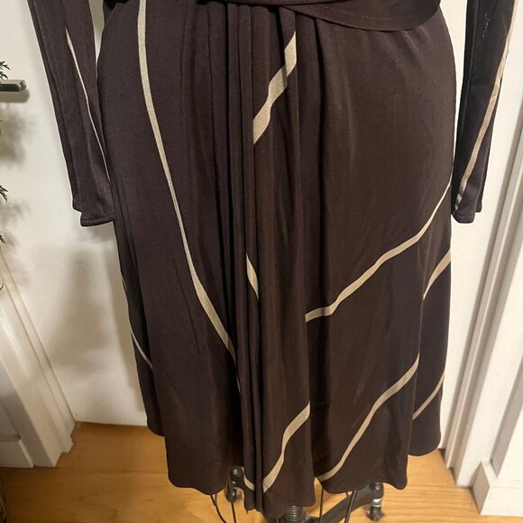 ISSA LONDON Silk Knee Length Dress Size 2 - Picture 5 of 8